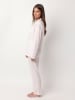 admas Pyjama "Stripes Home" lichtroze