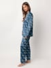 admas Pyjama "Zebra" blauw