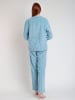 admas Pyjama in Hellblau