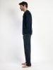 admas Pyjama "Admas Classic" donkerblauw
