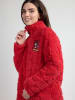 Disney Fleecejacke "Best Mickey" in Rot