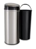 Echtwerk Sensor-Abfalleimer in Silber - 42 l