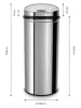 Echtwerk Sensor-Abfalleimer in Silber - 42 l