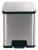 Echtwerk Automatik-Tretabfalleimer "Powerstep" in Silber - 38 l