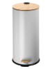 Echtwerk Pedaalemmer "Skandi Look" lichtgrijs/beige - 30 l
