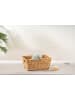 Echtwerk Aufbewahrungskorb in Hellbraun - (B)33 x (H)25 x (T)15 cm