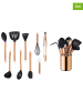 Echtwerk 10-delige keukenhulpjesset koperkleurig