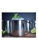 Echtwerk 4-delige set: cocktailbekers ''Moscow Mule'' zilverkleurig - 1 l