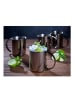 Echtwerk 4-delige set: cocktailbekers ''Moscow Mule'' zwart - 1 l