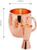 Echtwerk 13-delige cocktailbekerset ''Moscow Mule'' koperkleurig
