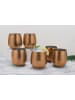 Echtwerk 6er-Set: Weinbecher in Kupfer - 500 ml