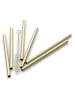 Echtwerk 6-delige set: rietjes goudkleurig - (H)12 cm