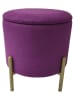 Echtwerk Opbergkruk "Logan" paars - (H)40 x Ø 36 cm