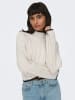 ONLY Sweter w kolorze kremowym