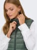 ONLY Doorgestikte bodywarmer groen