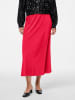 Pieces Spódnica w kolorze czerwonym