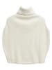 Pieces Poncho in Creme