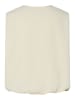 Pieces Weste "Faleah" in Creme
