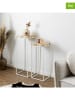 THE HOME DECO FACTORY 2er-Set: Beistelltische in Natur/ Weiß