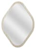 THE HOME DECO FACTORY Spiegel naturel/beige - (H)60 cm