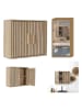 The Home Deco Kids Wandschrank in Natur - (B) 60 x (H)50  x (T)20 cm