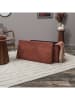 THE HOME DECO FACTORY Aufbewahrungsbank in Braun - (B)76 x (H)38 x (T)38 cm