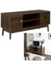 THE HOME DECO FACTORY TV-meubel "Tiffany" bruin - (B)110 x (H)48 x (D)40 cm