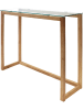 THE HOME DECO FACTORY Sidetable naturel - (B)100 x (H)87 x (D)32 cm