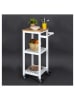 THE HOME DECO FACTORY Küchenwagen in Natur/ Weiß - (B)45 x (H)84,5 x (T)37 cm