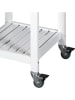 THE HOME DECO FACTORY Küchenwagen in Natur/ Weiß - (B)45 x (H)84,5 x (T)37 cm