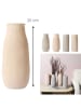 THE HOME DECO FACTORY Vase "Terra Nova" in Beige (Überraschungsprodukt) - (H)26 cm