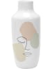 THE HOME DECO FACTORY Wazon w kolorze bialym ze wzorem - wys. 29 x Ø 12,5 cm