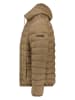 Geographical Norway Doorgestikte jas "Amigolor" taupe