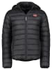 Geographical Norway Doorgestikte jas "Amigoglerc Hood" zwart