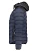 Geographical Norway Steppjacke "Amigoglerc Hood" in Dunkelblau/ Schwarz