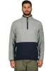 Geographical Norway Fleecepullover "Touki" in Dunkelblau/ Grau