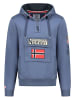 Geographical Norway Hoodie "Gymclass" blauw