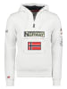 Geographical Norway Hoodie "Gymclass" in Weiß