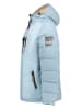 Geographical Norway Kurtka puchowa "Beachwood" w kolorze błękitnym
