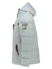 Geographical Norway Kurtka puchowa "Beachwood" w kolorze szarym