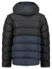 Geographical Norway Steppjacke "Badamo" in Dunkelblau/ Schwarz