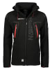 Geographical Norway Softshelljas "Techno" zwart