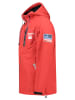 Geographical Norway Kurtka softshellowa "Raoul" w kolorze czerwonym
