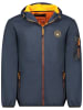 Geographical Norway Softshelljacke "Tedro" in Dunkelblau/ Orange