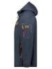 Geographical Norway Softshelljacke "Tedro" in Dunkelblau/ Orange