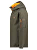 Geographical Norway Softshelljacke "Tedro" in Khaki/ Orange