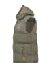 Geographical Norway Kamizelka pikowana "Vilano" w kolorze khaki