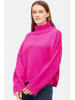Derbe Rollkragenpullover in Pink