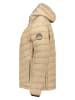 Geographical Norway Doorgestikte jas "Carliti" beige