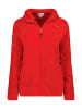 Geographical Norway Kurtka polarowa "Upalood" w kolorze czerwonym